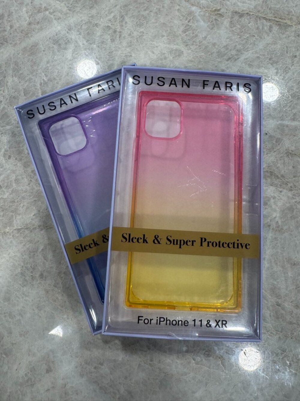 Susan Faris iphone 11 & XR cases Set of 2